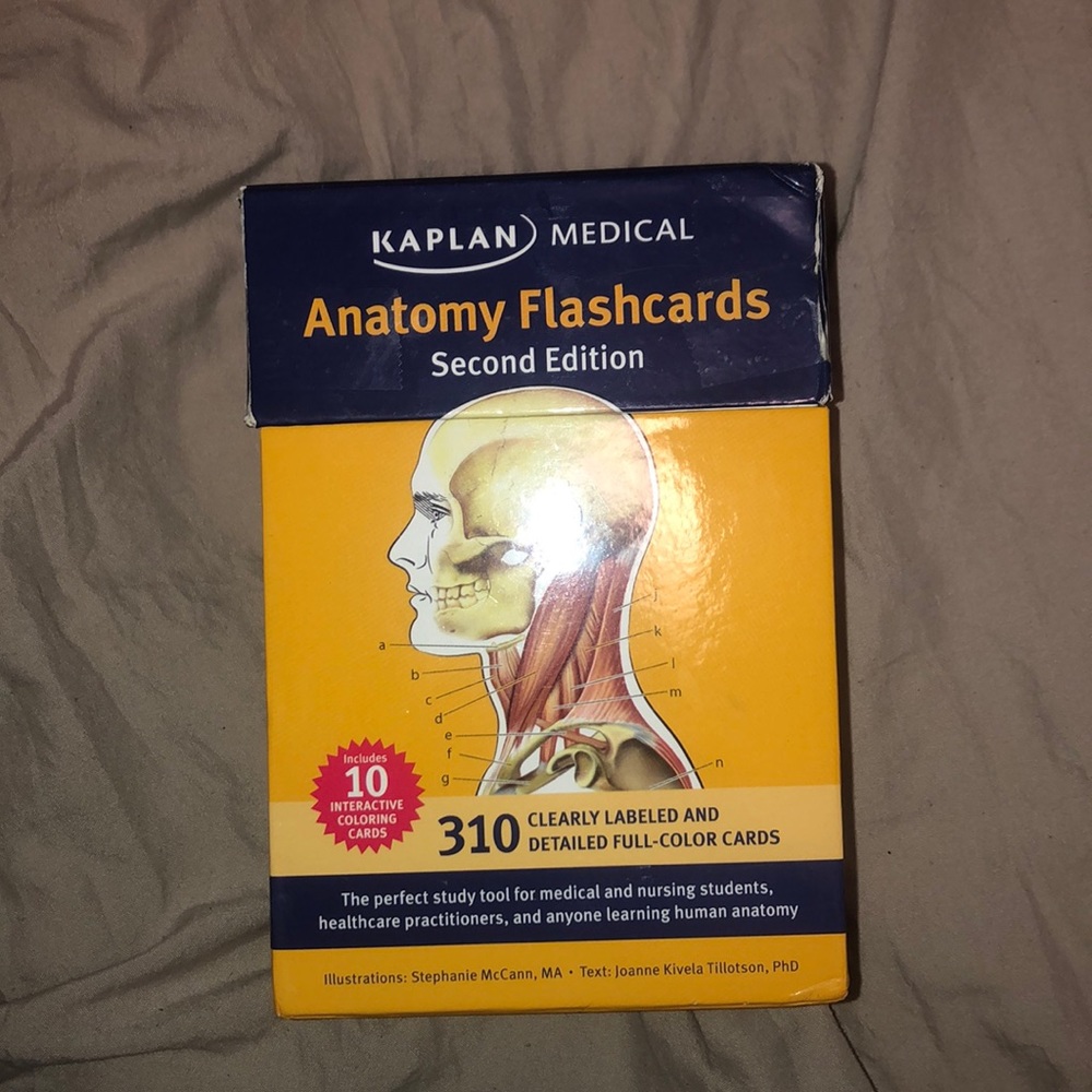 Kaplan Anatomy Flashcards